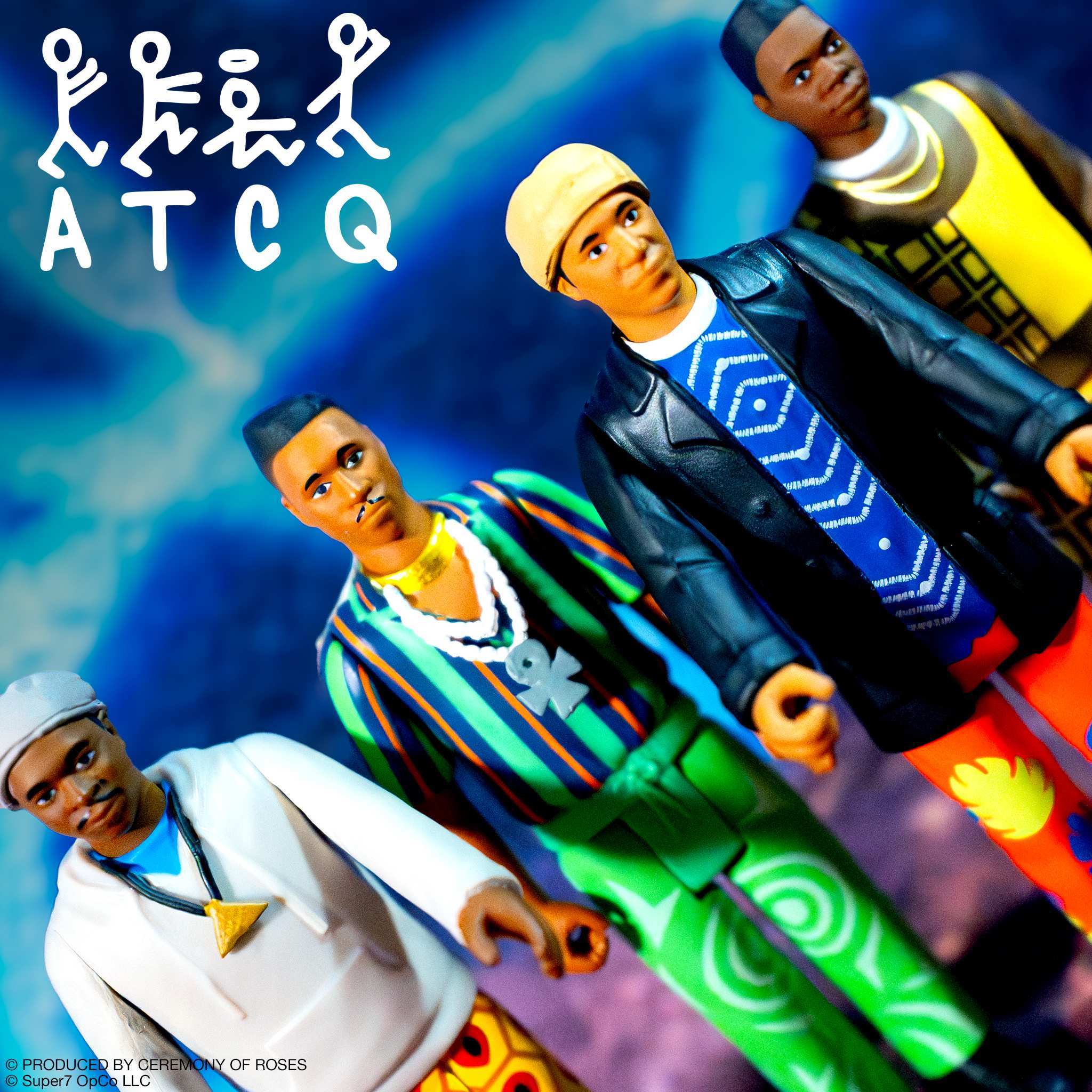 A TRIBE CALLED QUEST ReAction Figures Wave 01 - People's Instinctive Travels and the Paths of Rhythm (4-Pack) - Image 3